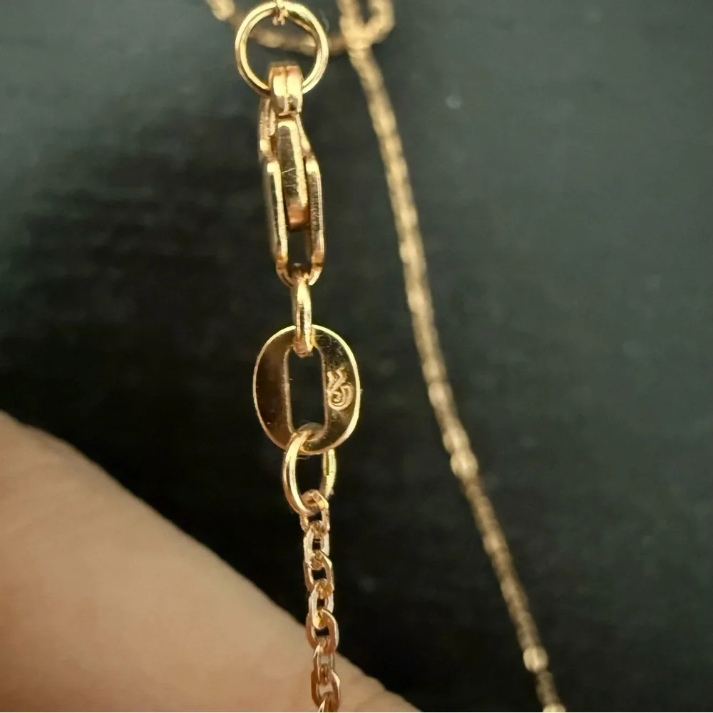 Elegant 14k ROSE Gold Chain Necklace - Picture 4 of 8